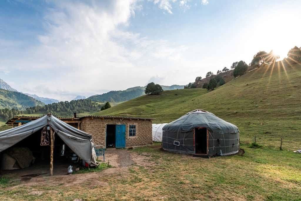 Отели типа «постель и завтрак» Bektemir Yurt Camp Murdash-6